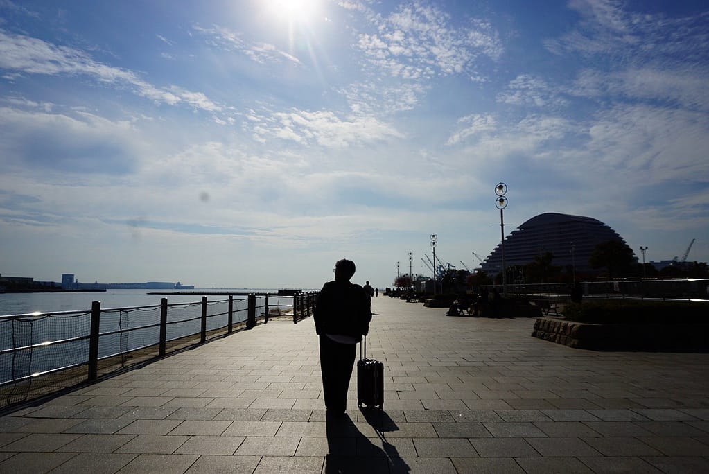 旅先で風景を楽しむクリーナースタジオGTO店主