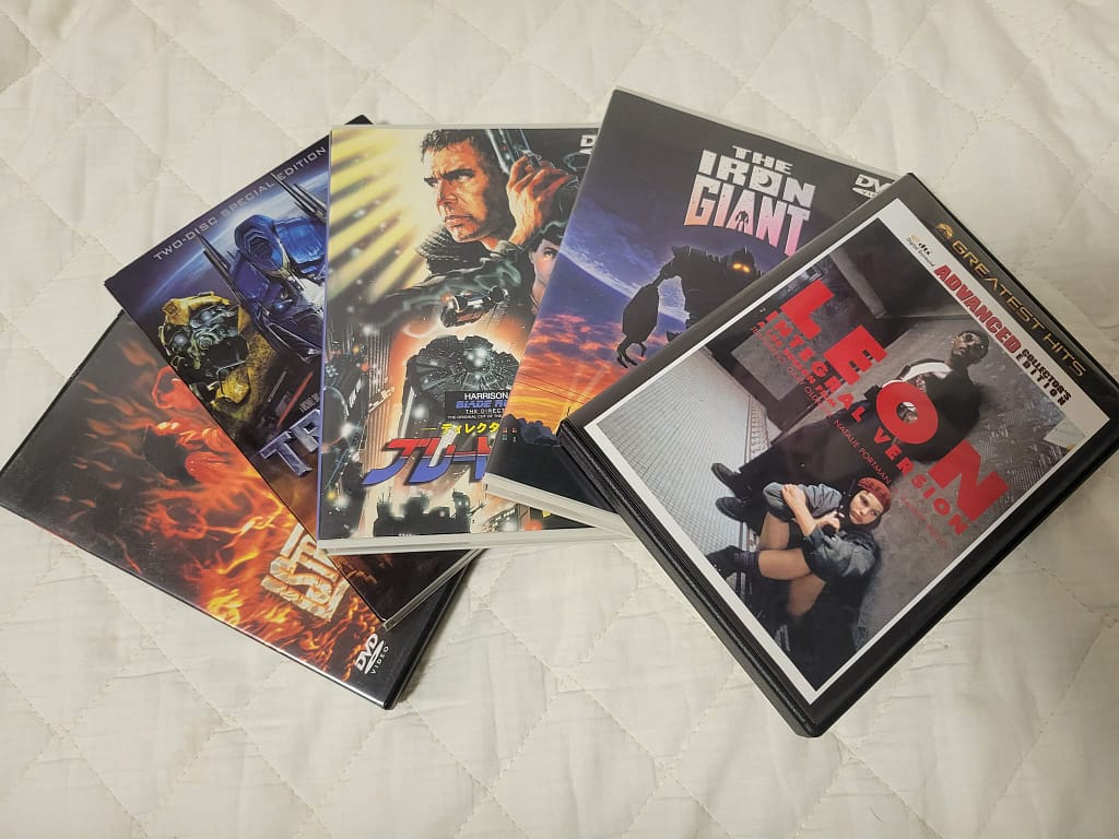 あおやぎクリーニング店主が所有する映画DVD