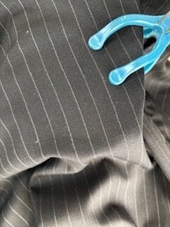 スーツ シミ抜き アフター