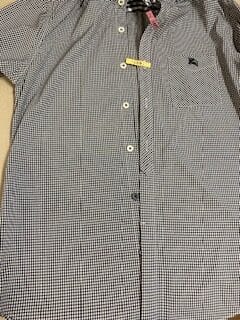 チェックシャツ 汗ジミ アフター