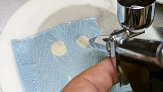 しみ抜き ビフォーアフター 色修正 クリーニング技術