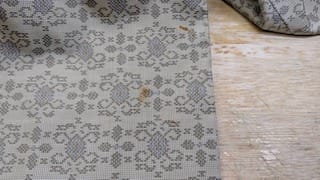 しみ抜き ビフォーアフター 色修正 クリーニング技術