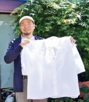 衣類のお医者さん クリーニングオオタ 店主 ポートレート