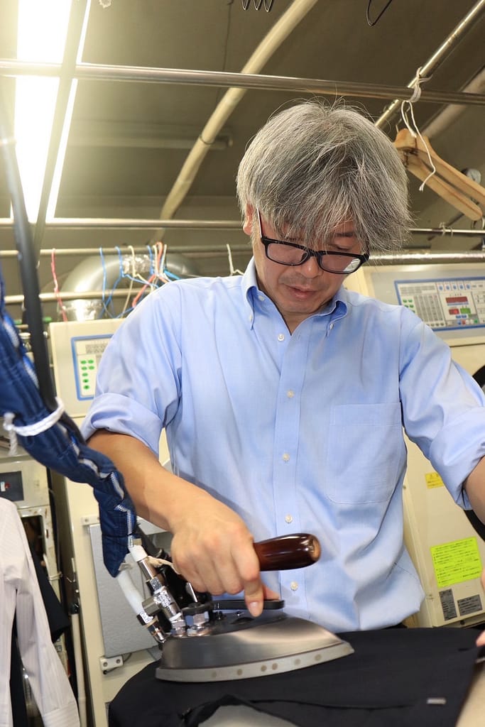 越谷市 ペンギンクリーニング アイロン仕上げ