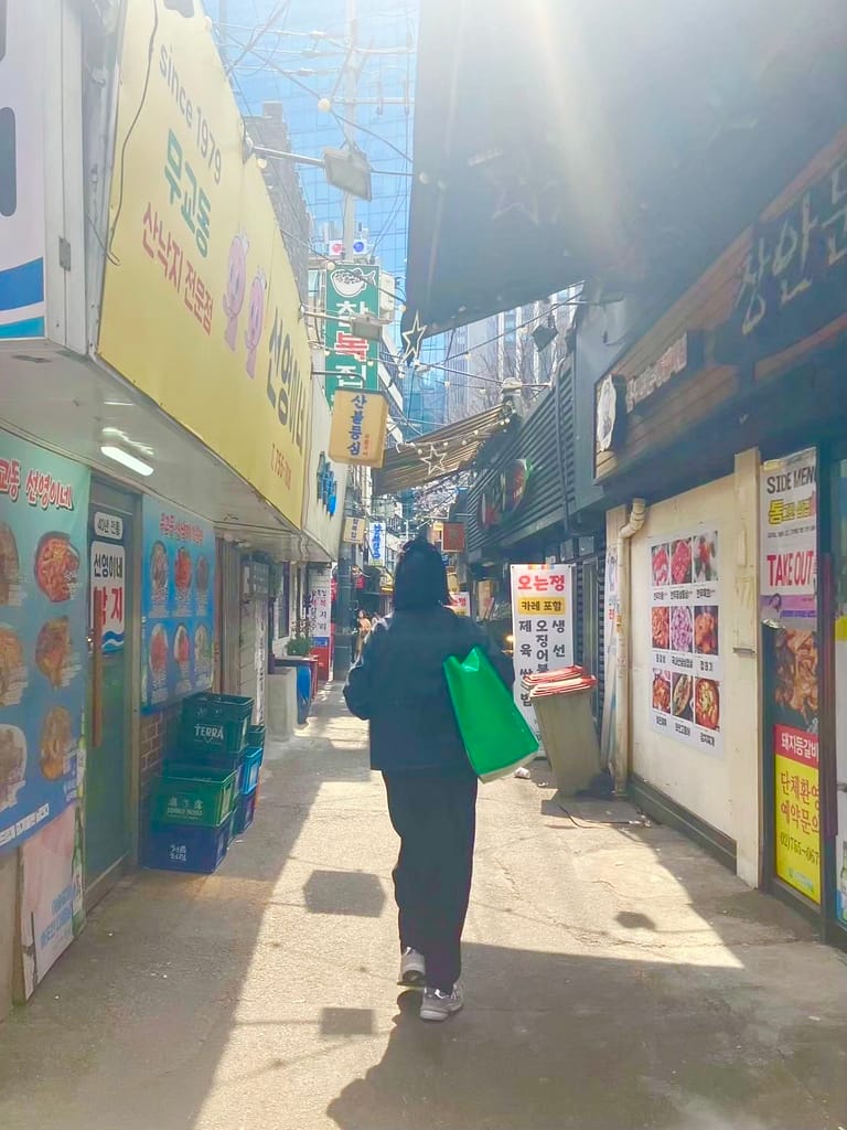 クリーンラインナリナカ 店主奥様 趣味 韓国旅行風景