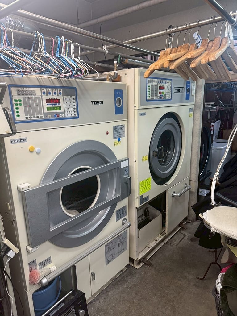 越谷市 ペンギンクリーニング ドライクリーニング機