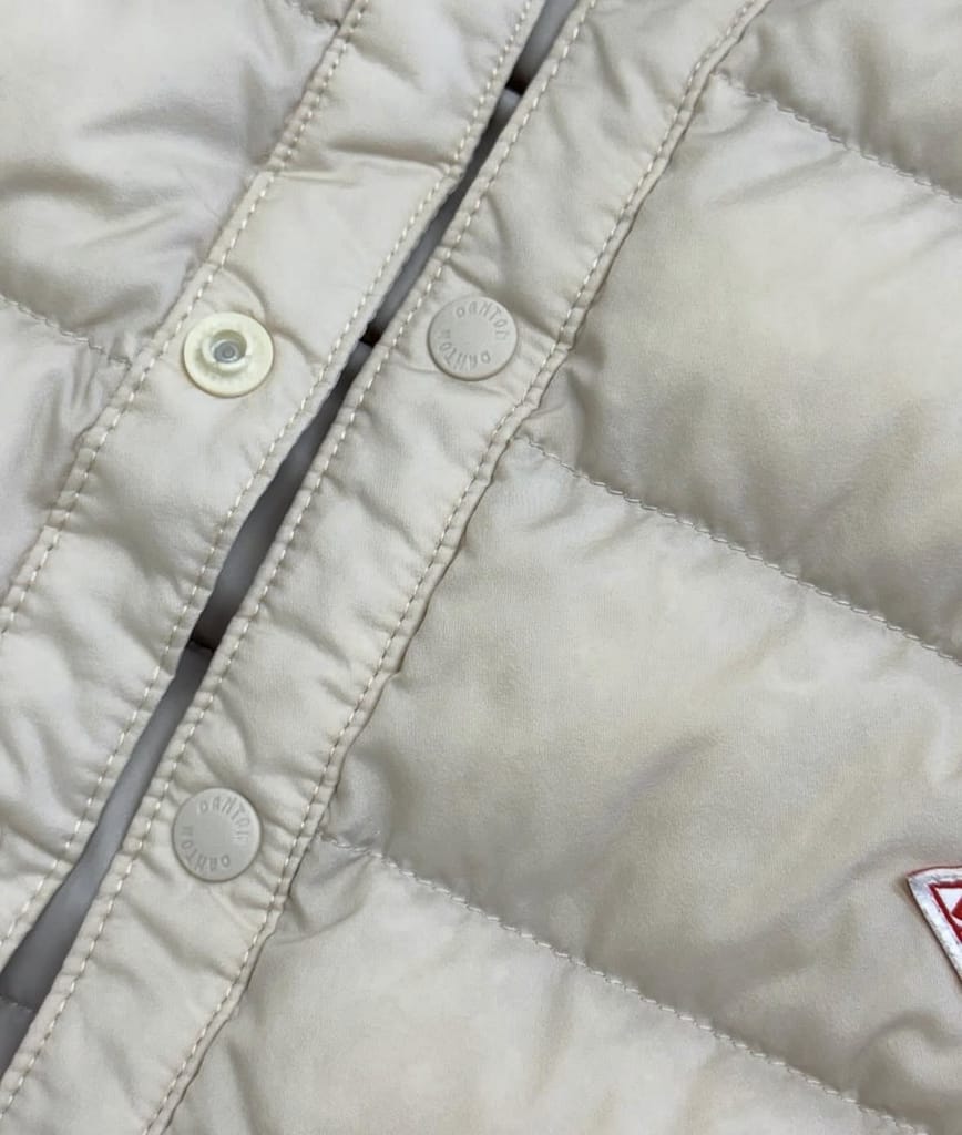 越谷市東大沢ペンギンクリーニングのダウンのしみ抜きアフター